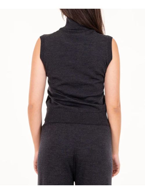 Lupetto senza maniche in lana merinos Alpha Studio ALPHA STUDIO | AD-4000H-2004